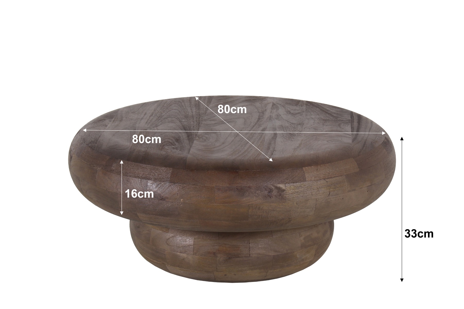 Salontafel Orin 80cm - Brix