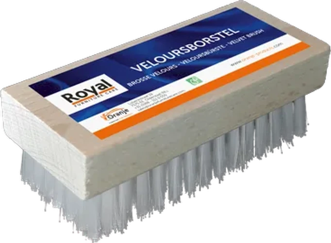 Veloursborstel - Oranje Furniture Care