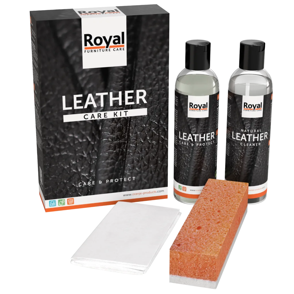 Leather Care Kit Care & Protect - Oranje Furniture Care
