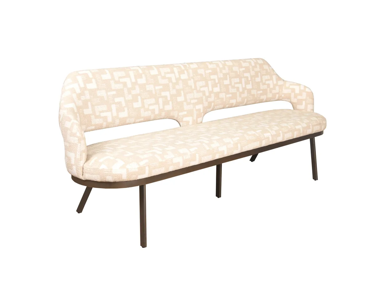 Eetkamerbank Firenze 220 cm | Beige - Moods Collection