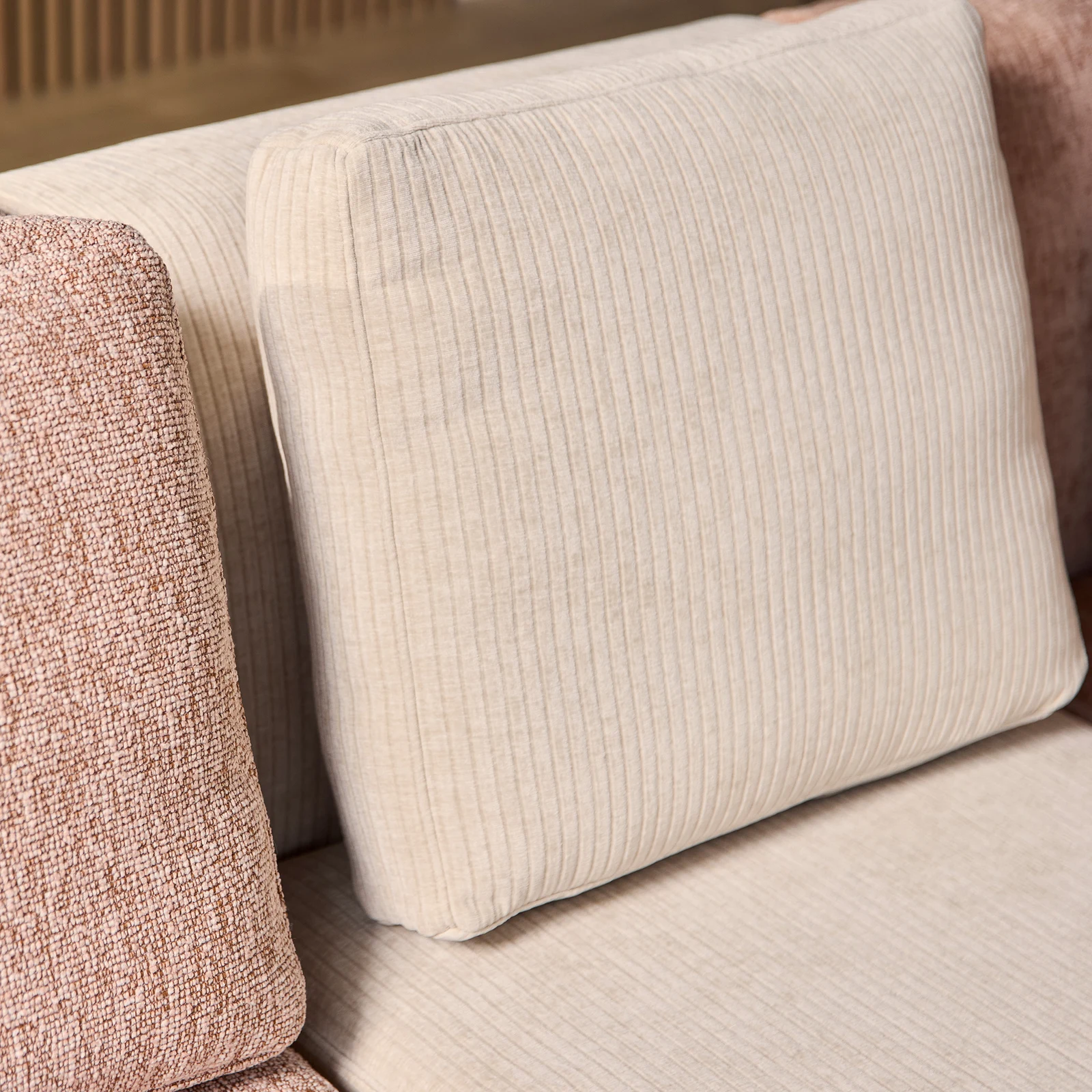 MySofa Blocks U-Sofa (Stoff, Beige)