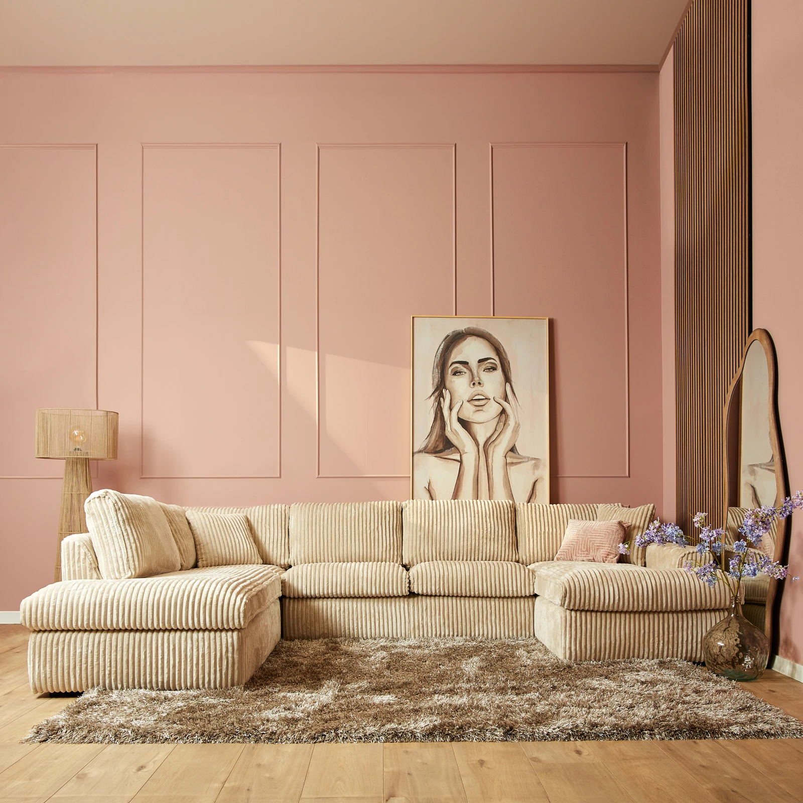 MySofa Teddy U-Sofa | sofort lieferbar - MySofa