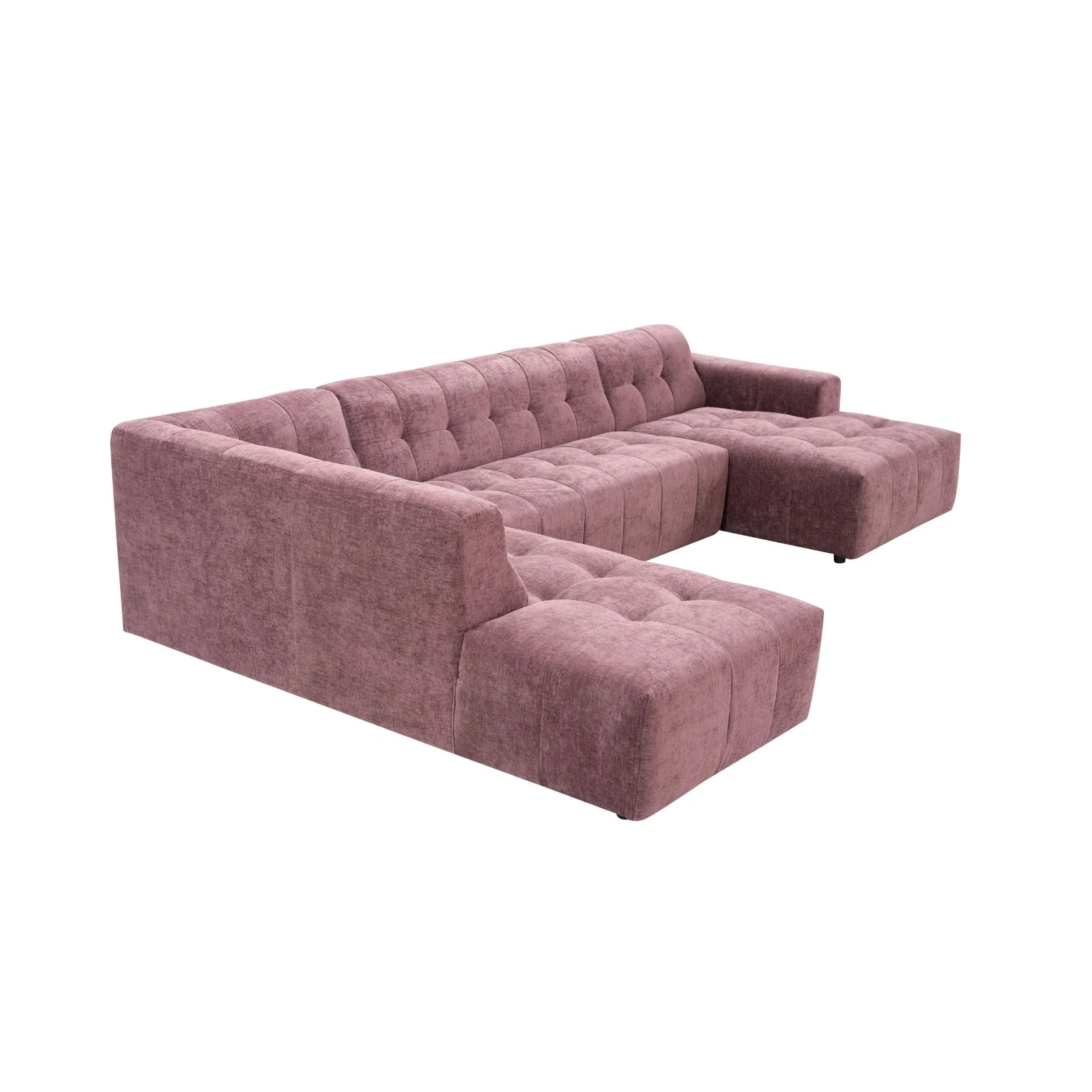 MySofa Ruby U-Sofa Lila Ottomane L + 2,5 + Lounge R