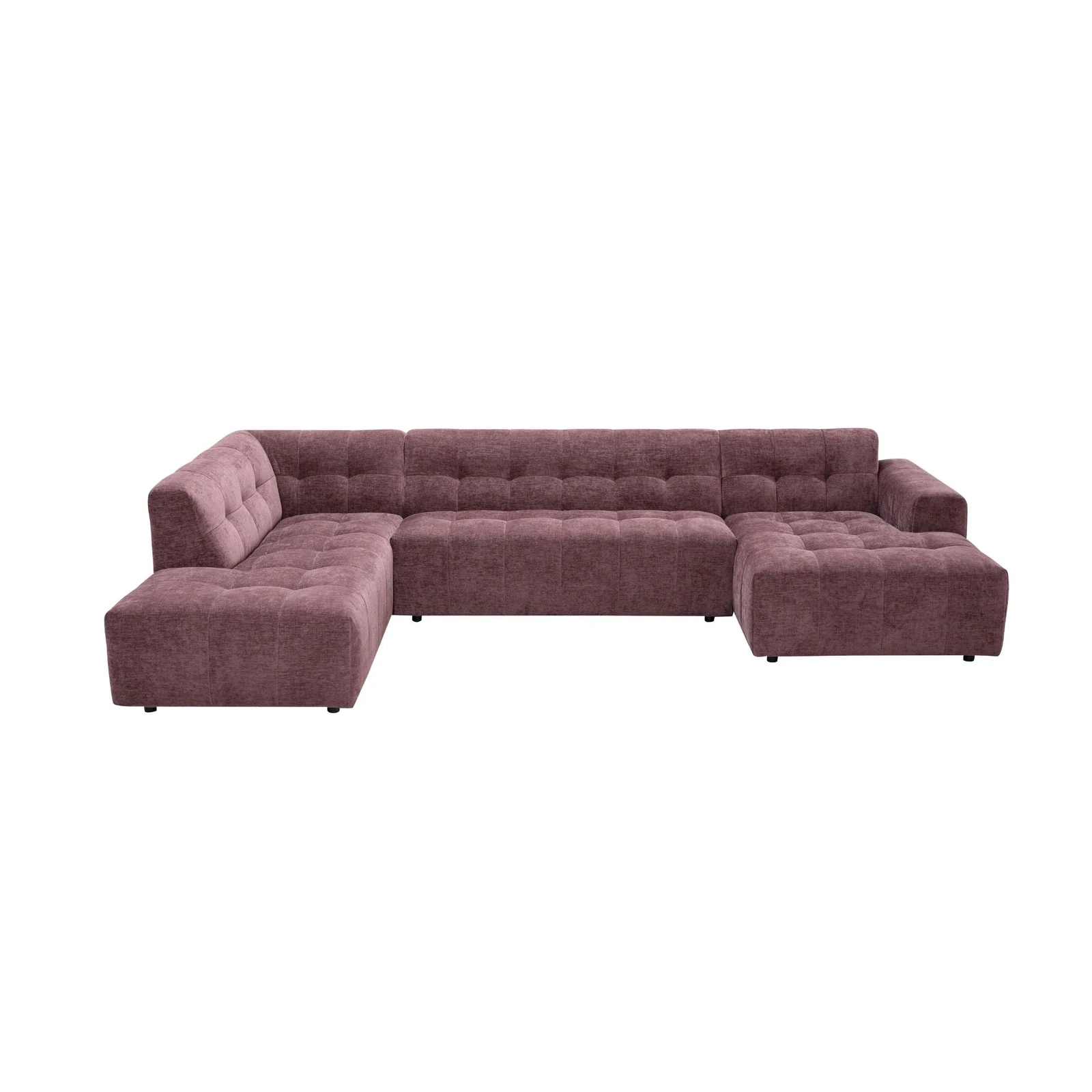 MySofa Ruby U-Sofa Lila Ottomane L + 2,5 + Lounge R