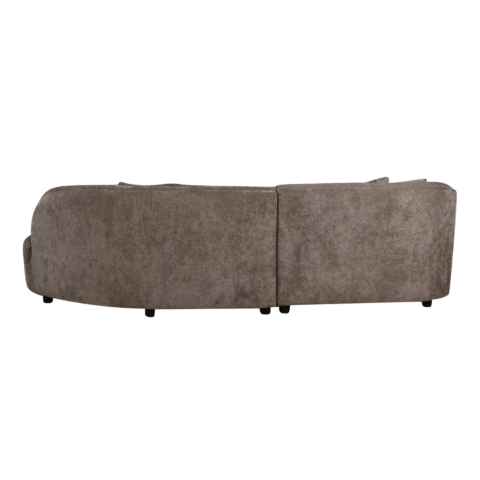 MySofa Novi Ecksofa Grau 3-Sitzer + Lounge R