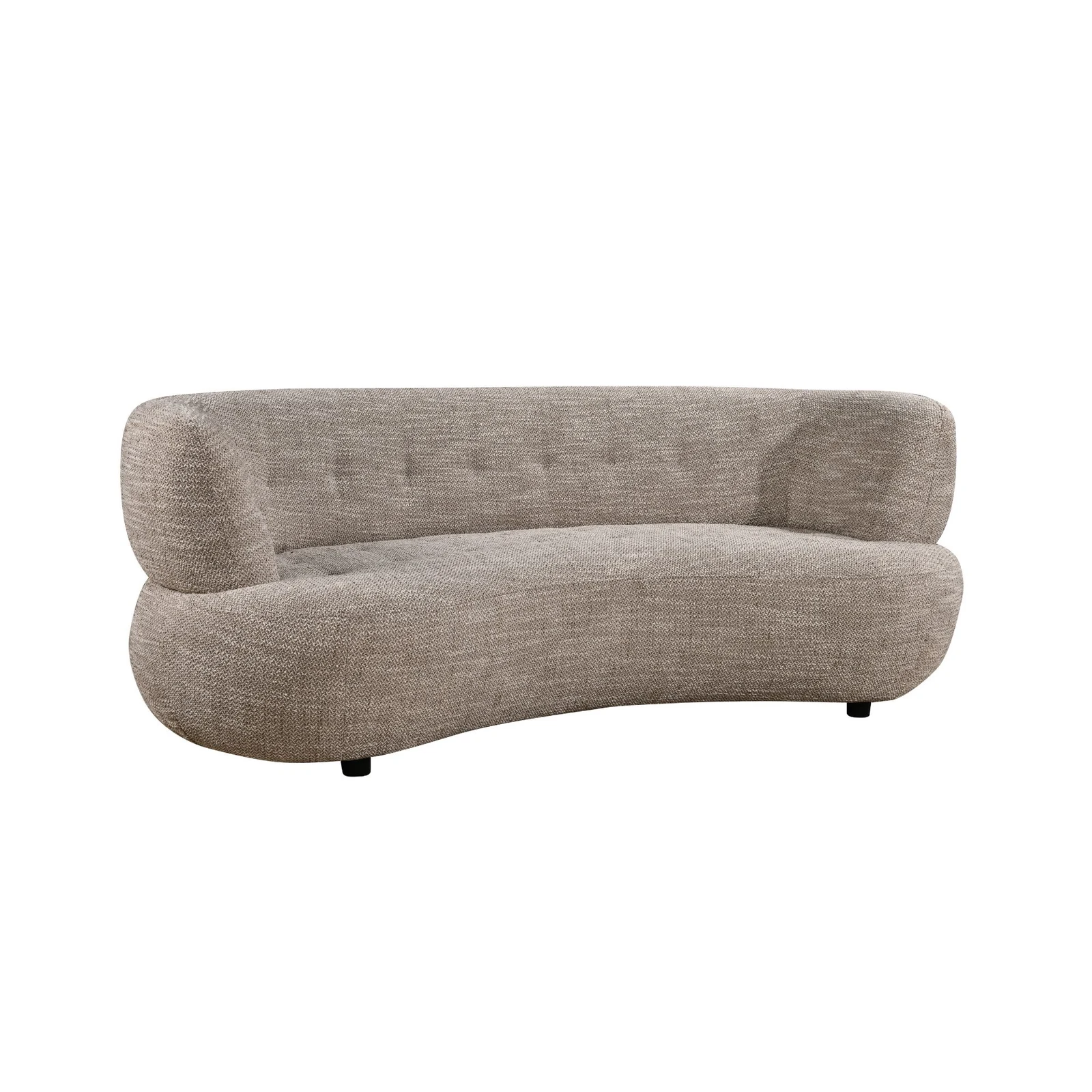 MySofa Amy sofá de 3 plazas marrón