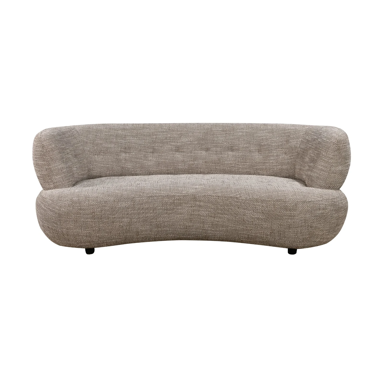 MySofa Amy sofá de 3 plazas marrón