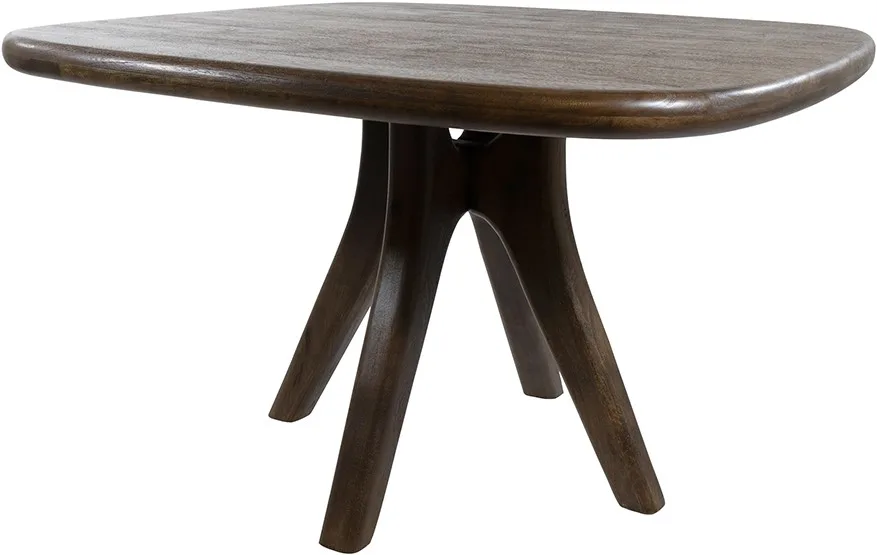 Dining Table pebble shape 120, Mango Espresso Brown - MySons