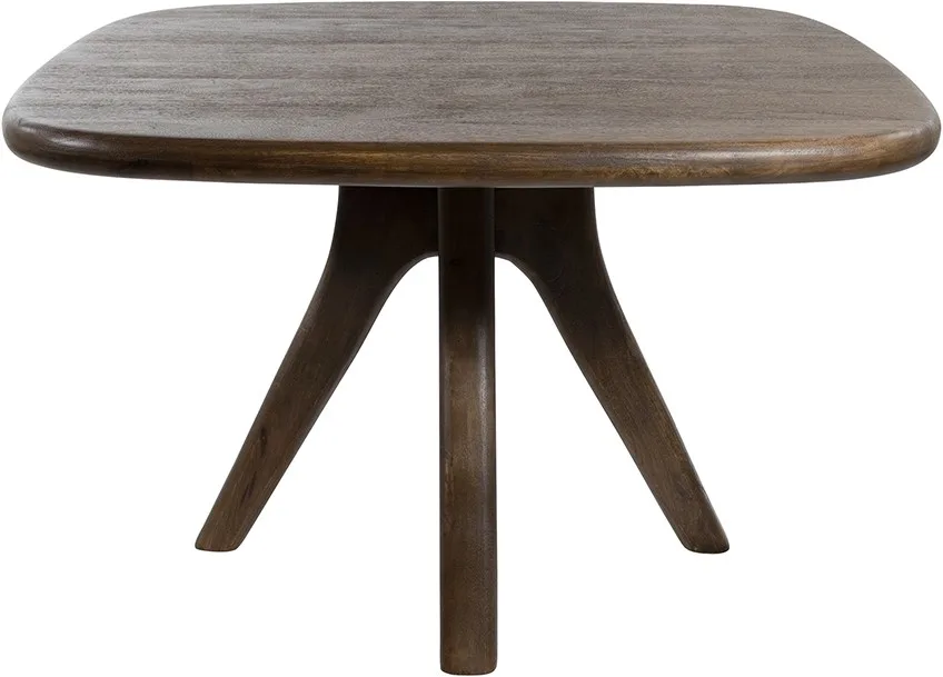 Esstisch Addo Münzform 120 cm (Espresso Brown) - MySons