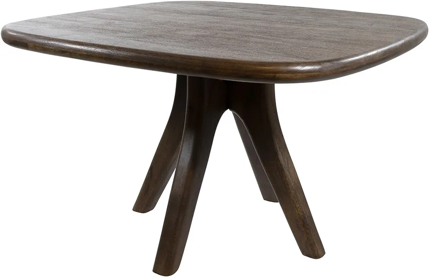 Dining table stiver shape 150, Mango Espresso Brown - MySons