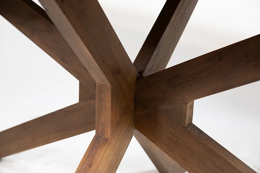 Esstisch Capricorn dänisch oval 200 cm (Marron Brown) - MySons