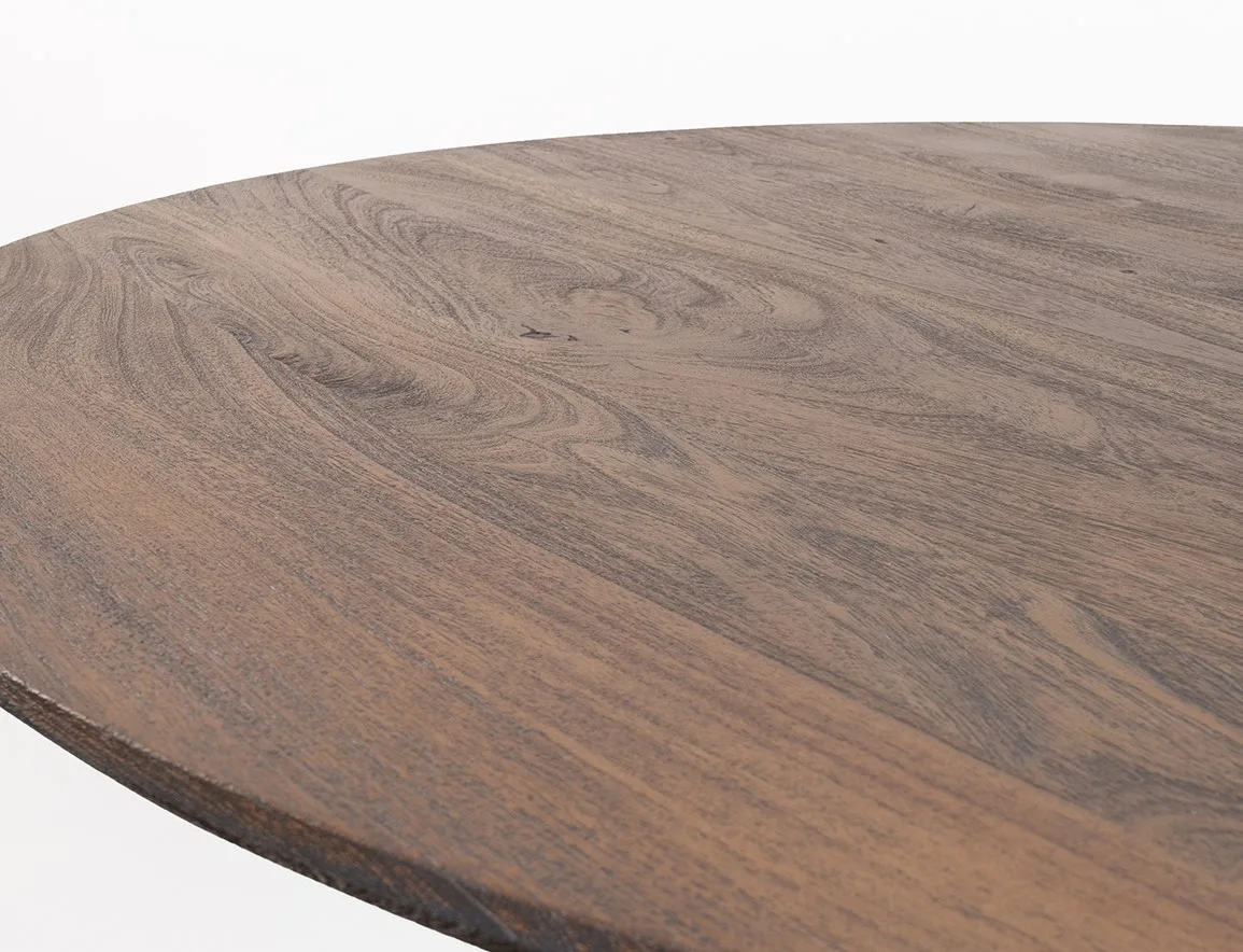 Esstisch Gemini Ø130 cm (Marron Brown) - MySons