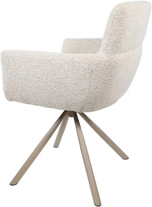 Esszimmerstuhl Harry - drehbar 360 - Present - Champagne 120 - MySons