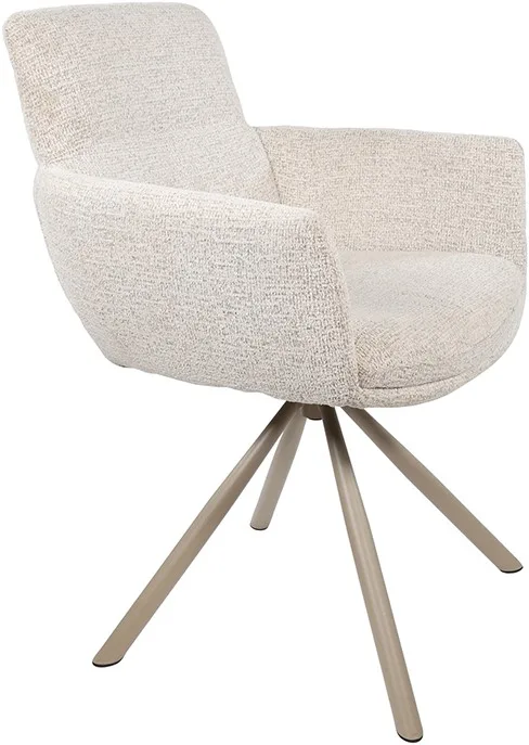 Esszimmerstuhl Harry - drehbar 360 - Present - Champagne 120 - MySons