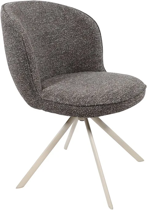 Kate esszimmerstuhl - drehbar 360 off-white - MySons