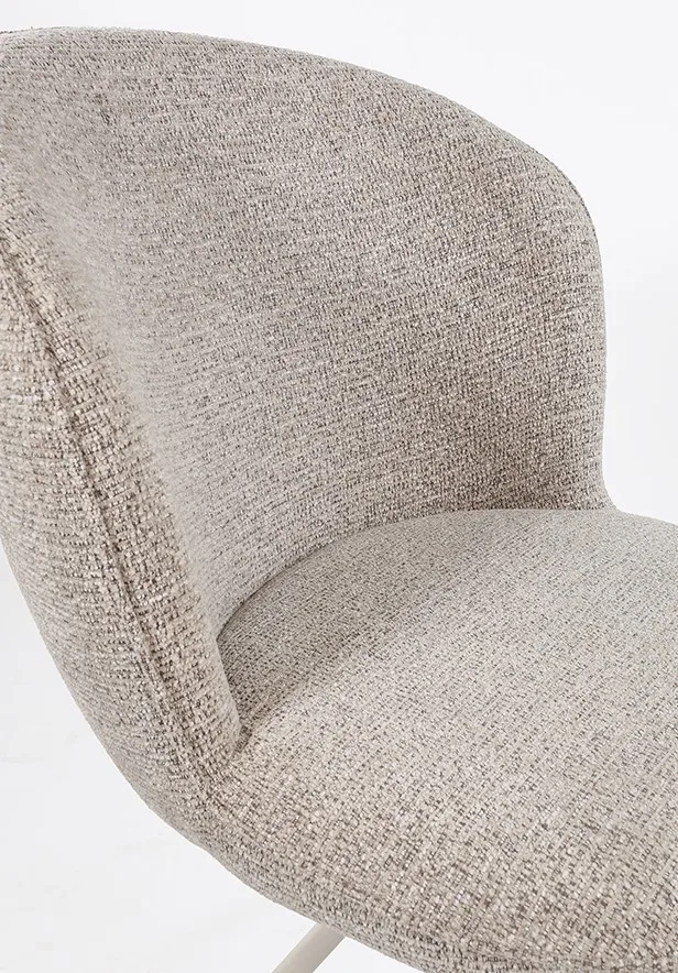 Kate esszimmerstuhl - drehbar 360 off-white - MySons