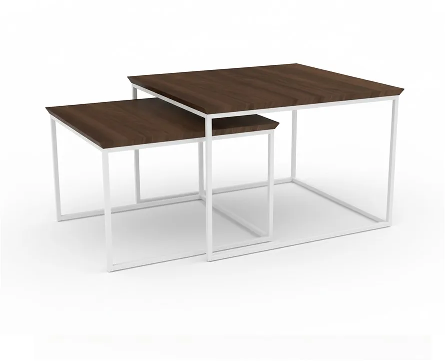 Salontafel Jamaica vierkant set van 2 - MySons