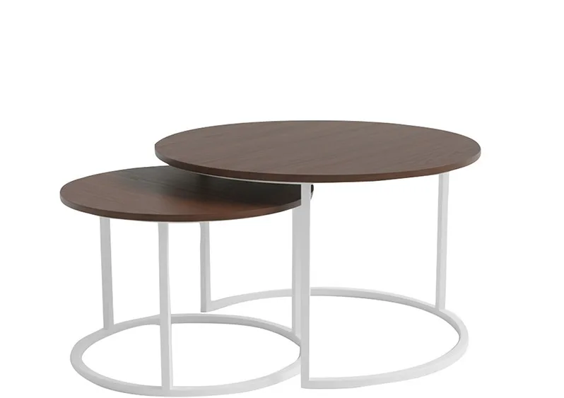 Salontafel Barbados rond set van 2 - MySons