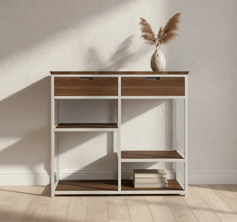 Wall Cabinet Montserrat 86 with 2 drawers and 3 shelves - MySons
