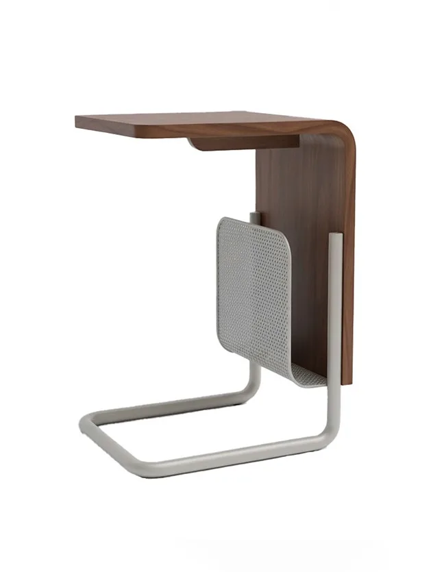 Saba laptoptafel met metalen tijdschriftenhouder - MySons