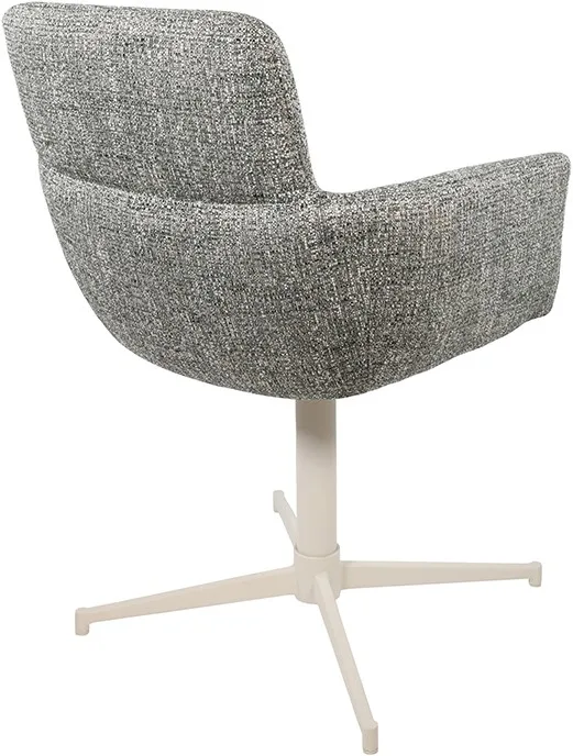 Esszimmerstuhl William - drehbar 360 off-white - MySons