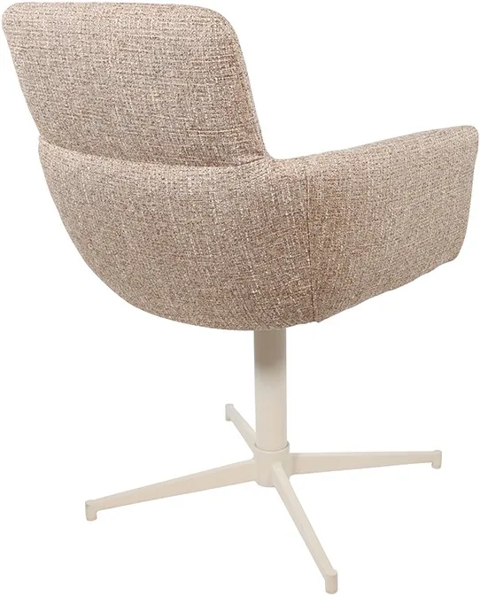 Esszimmerstuhl William - drehbar 360 off-white - MySons