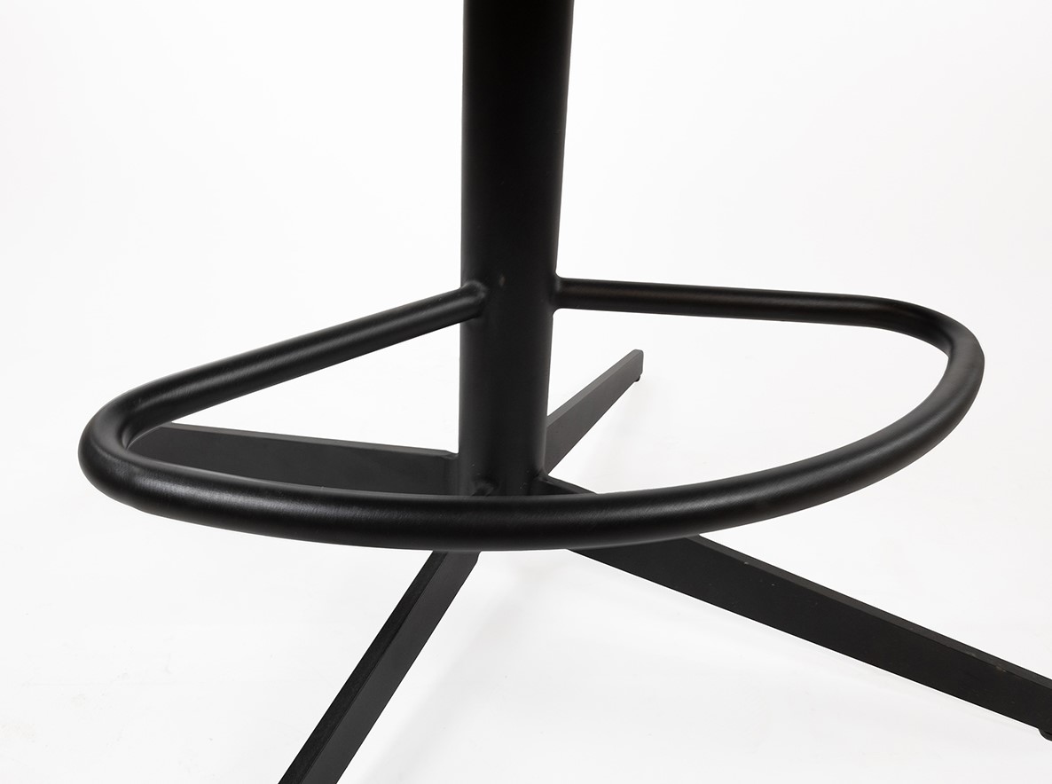 Bruce Bar Stool - swivel base 360 - Cremona - Cinnamon 18 - MySons