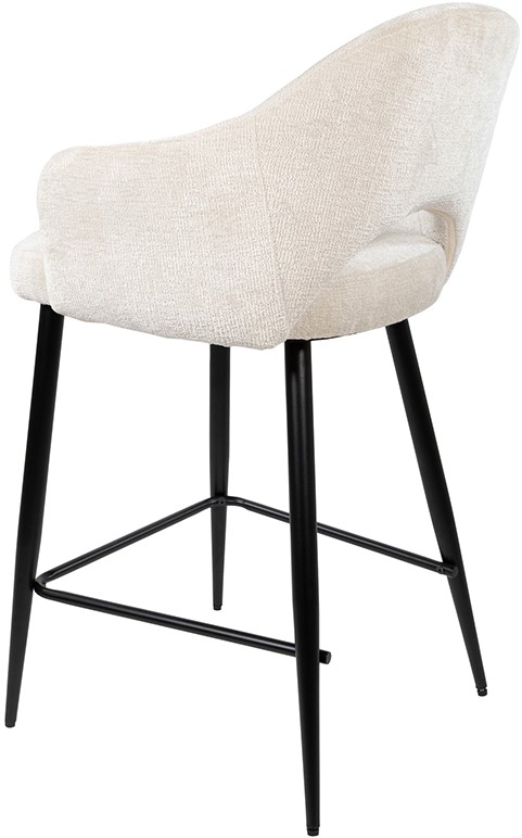 Carmen Barstuhl - Perfect Harmony - Ivory 02, von hinten gesehen auf weißem Hintergrund - MySons