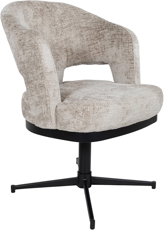 Armstoel Friso draaipoot 360 Solo Liver 170 - MySons