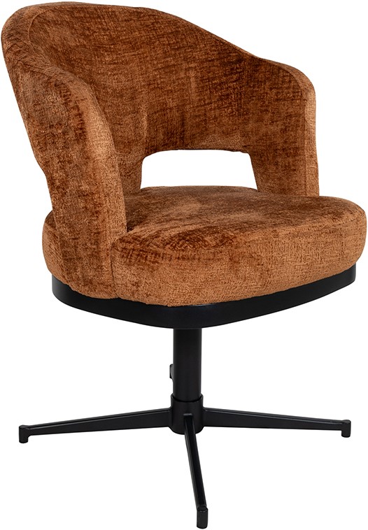 Armsessel Friso Drehfuss 360 Solo Brandy 272 (Stoff) - MySons