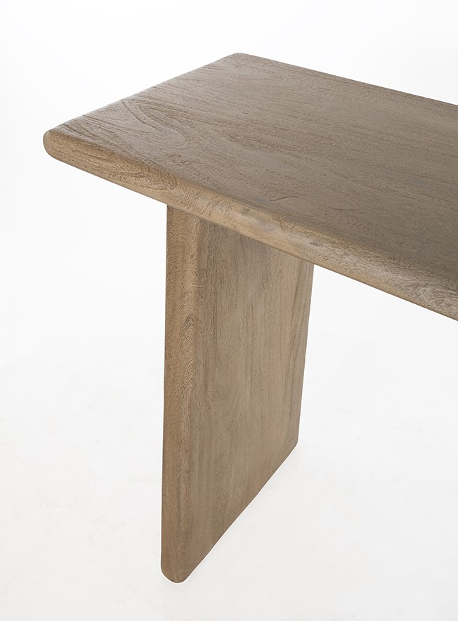 Console Table Lagos 160, Acacia Weathered Wood - MySons