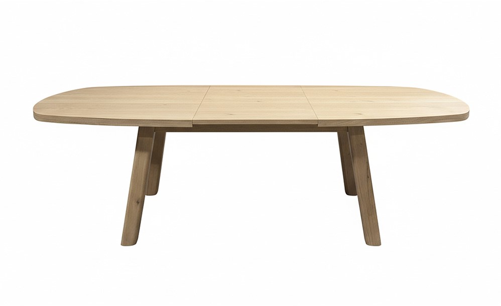 Esstisch Turku ausziehbar 180/240 cm, dänisches Oval, Eiche natur (Natural Oak) - MySons