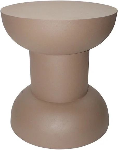 Runder Beistelltisch Parma Ø45 cm, braun - MySons