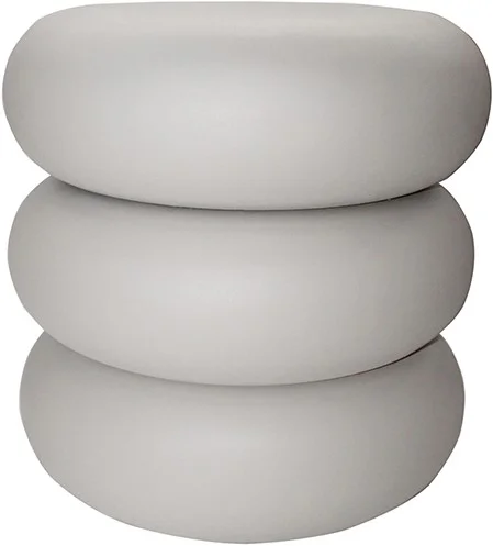 Runder Beistelltisch Beemster Ø45 cm, off-white - My Sons