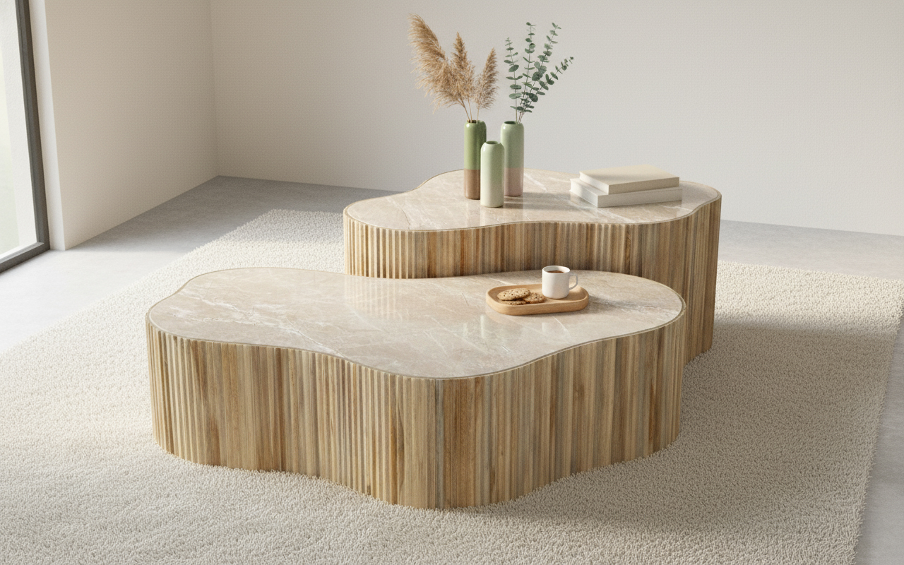 MySons Rialto Onda salontafel set van 2