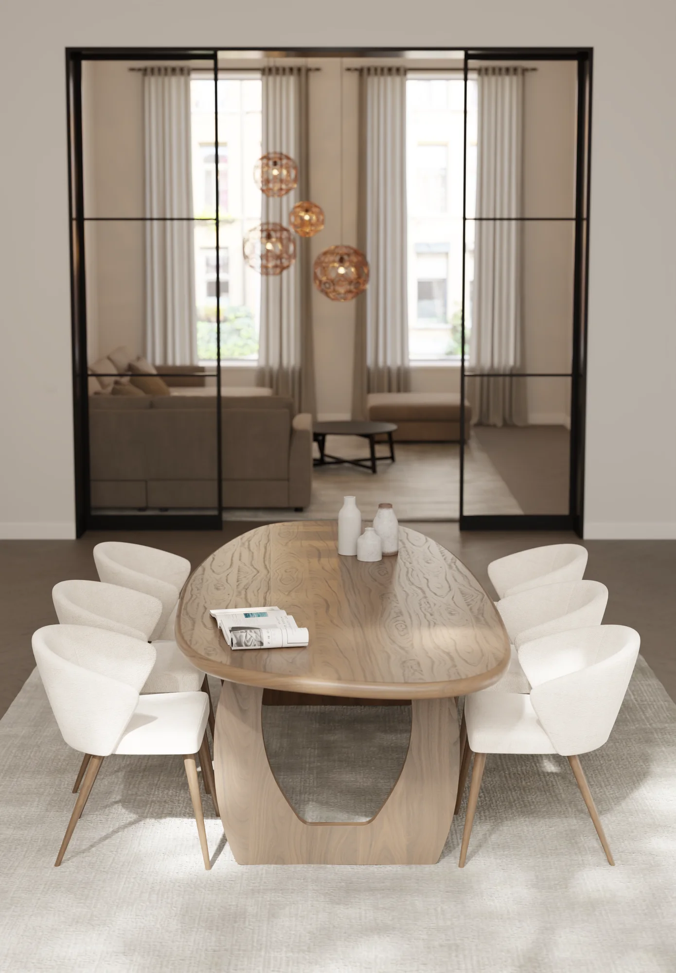 Bali dining table - Passe Partout, foto 3