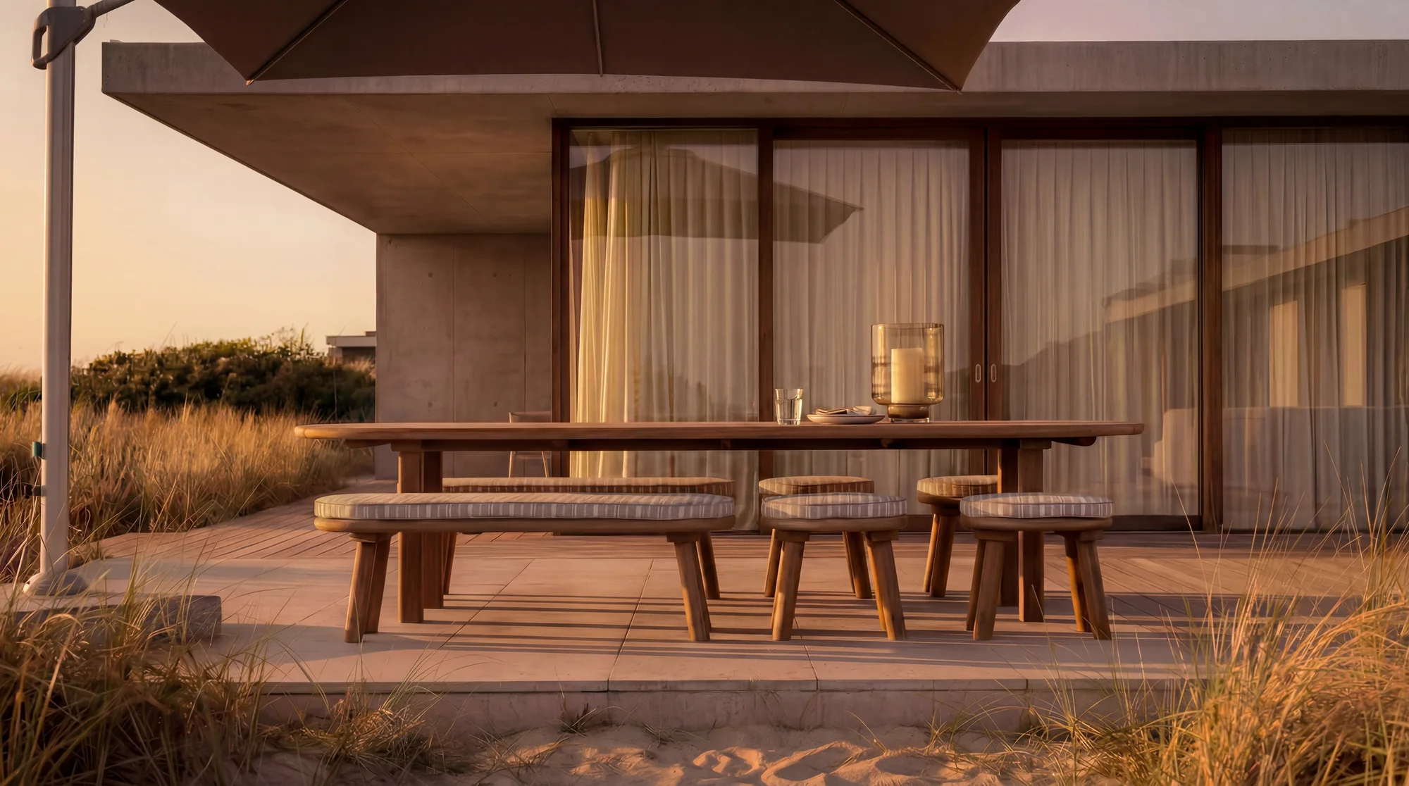 Outdoor-Hocker Breeze - Passe Partout
