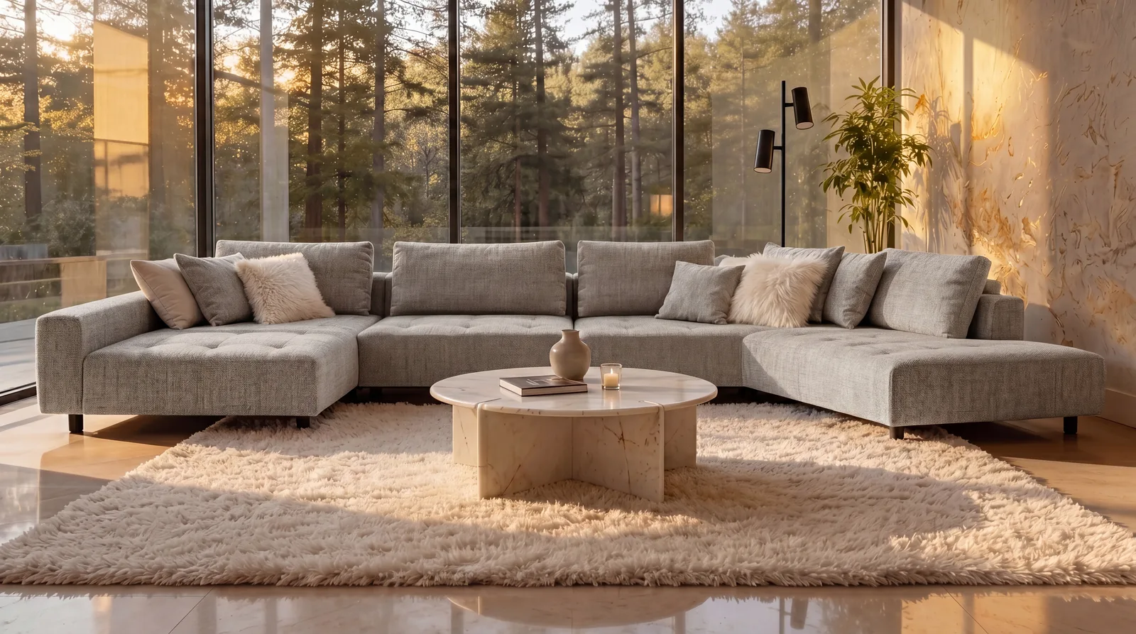 Lazaro corner sofa - Passe Partout