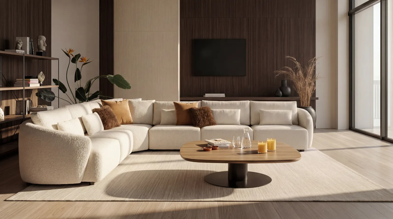 Mostera corner sofa - Passe Partout