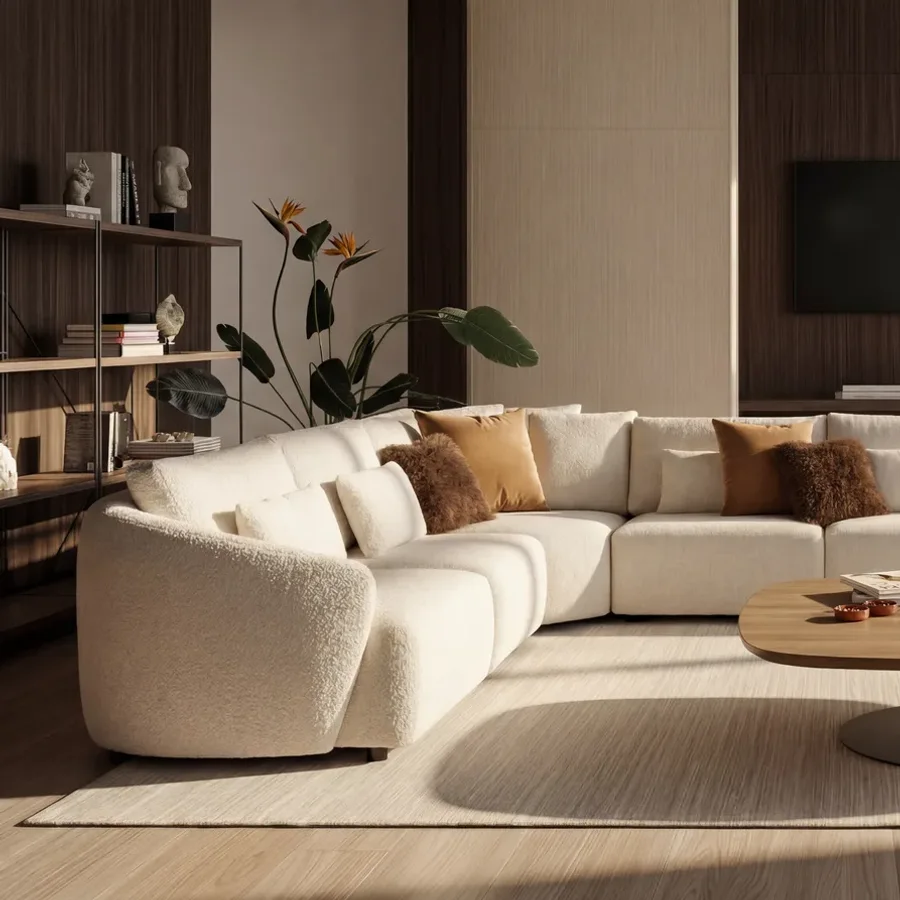 Mostera corner sofa - Passe Partout