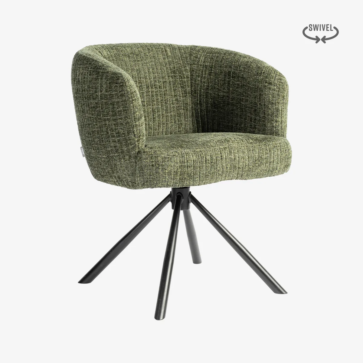 Fox swivel dining chair - PMP Furniture, foto 2