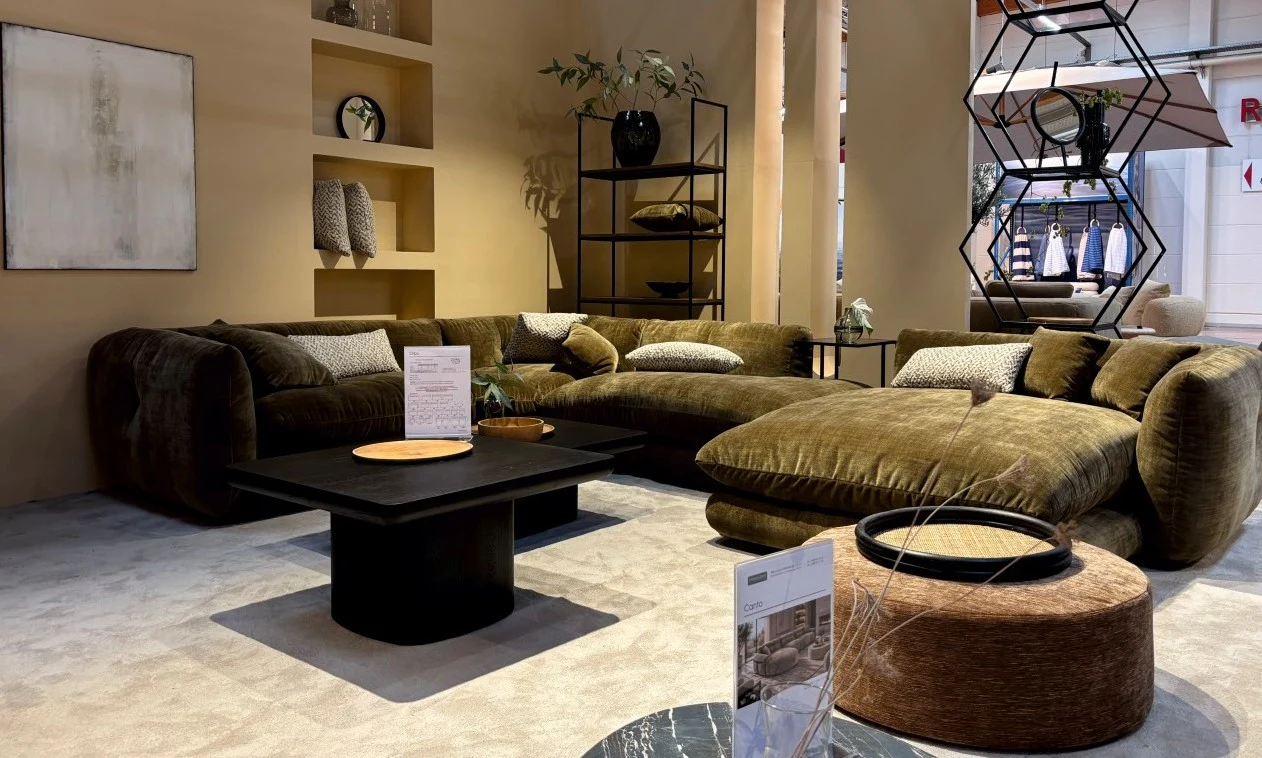 Ecksofa Orbis (Stoff, Creme) - Primavera