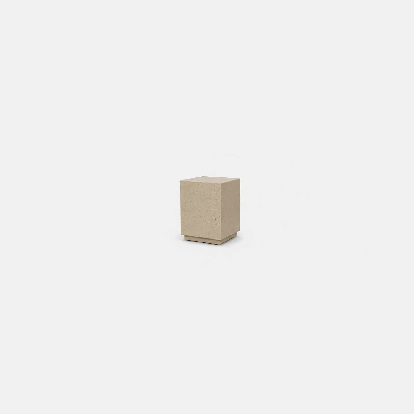 Block concrete coffee table - Primavera