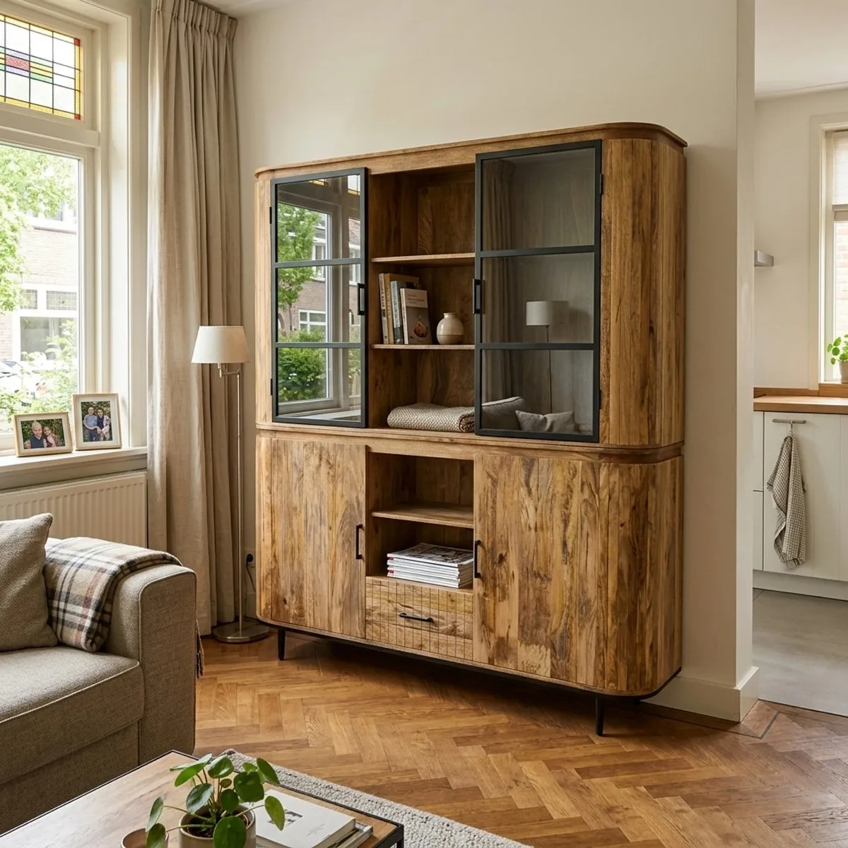 Vitrinekast Oxford - Mokana Furniture