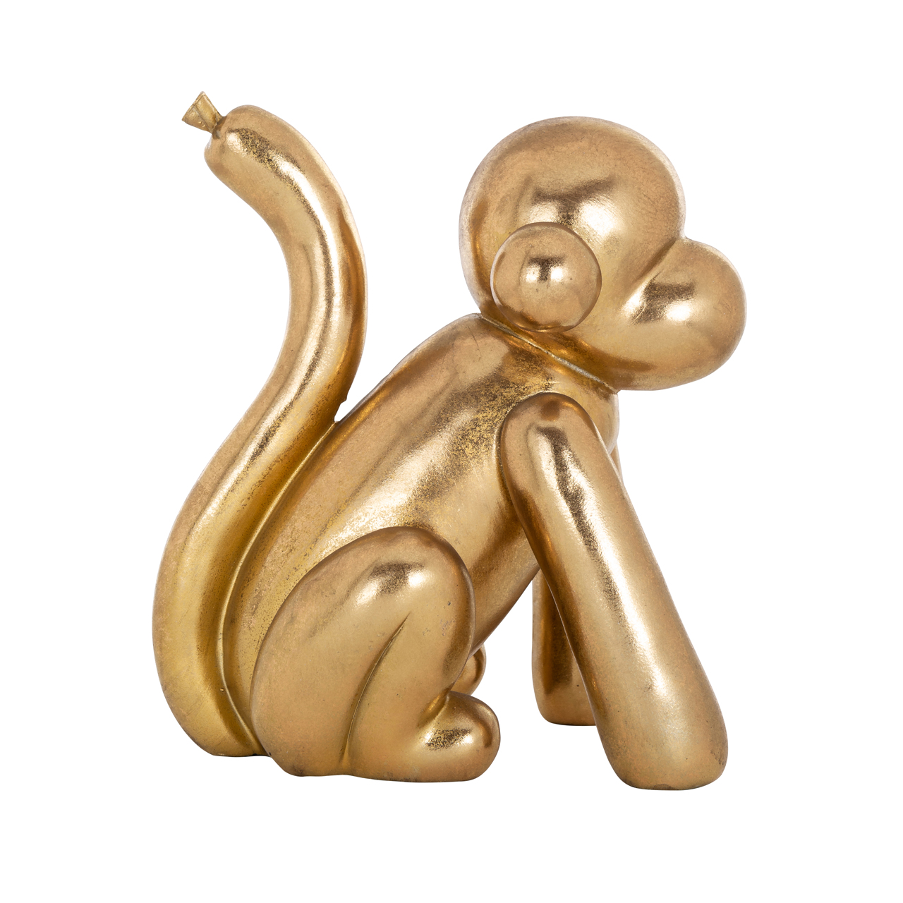 Objeto decorativo Monkey dorado - Richmond Interiors