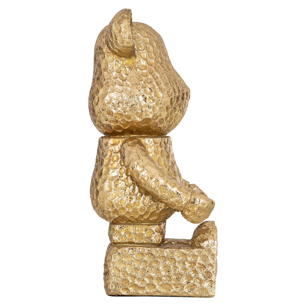Objeto decorativo Bear dorado sentado - Richmond Interiors