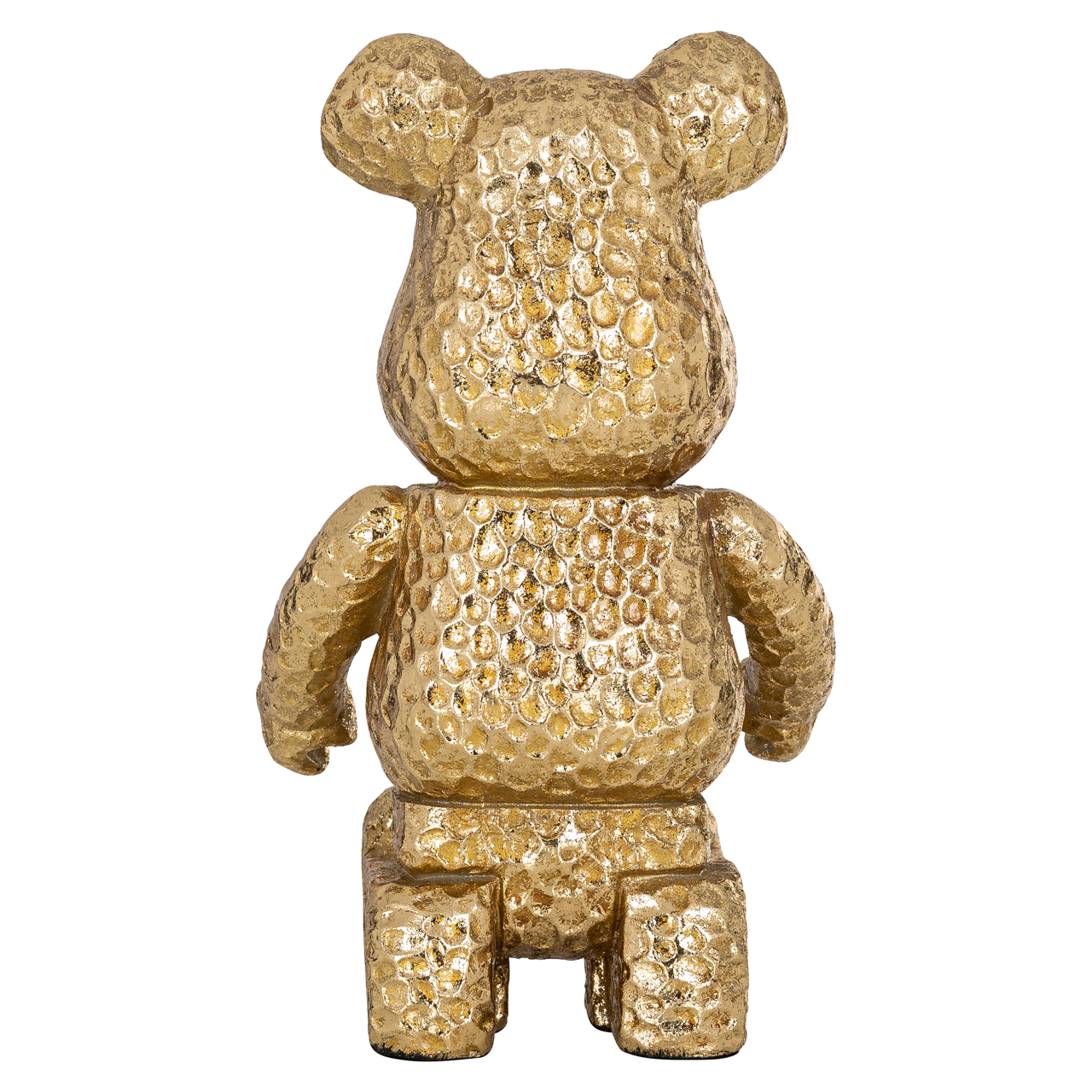 Objeto decorativo Bear dorado sentado - Richmond Interiors