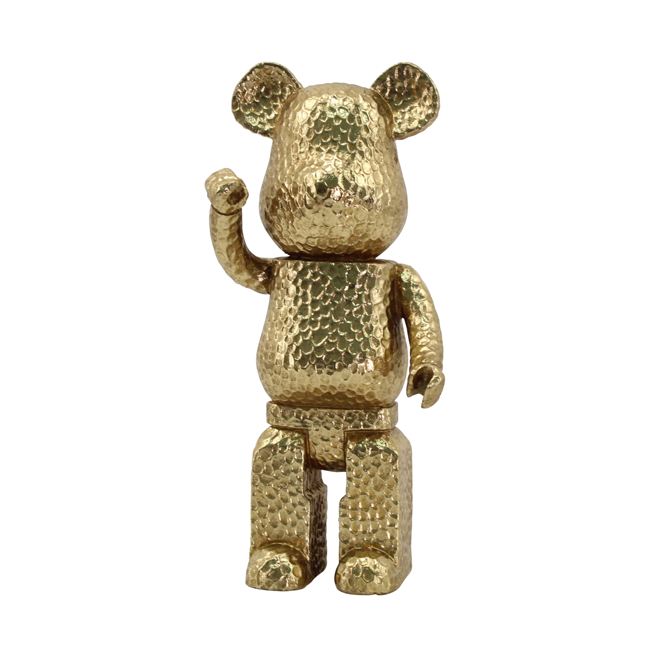 Decorative object Bear gold standing (Polyresin) - Richmond Interiors