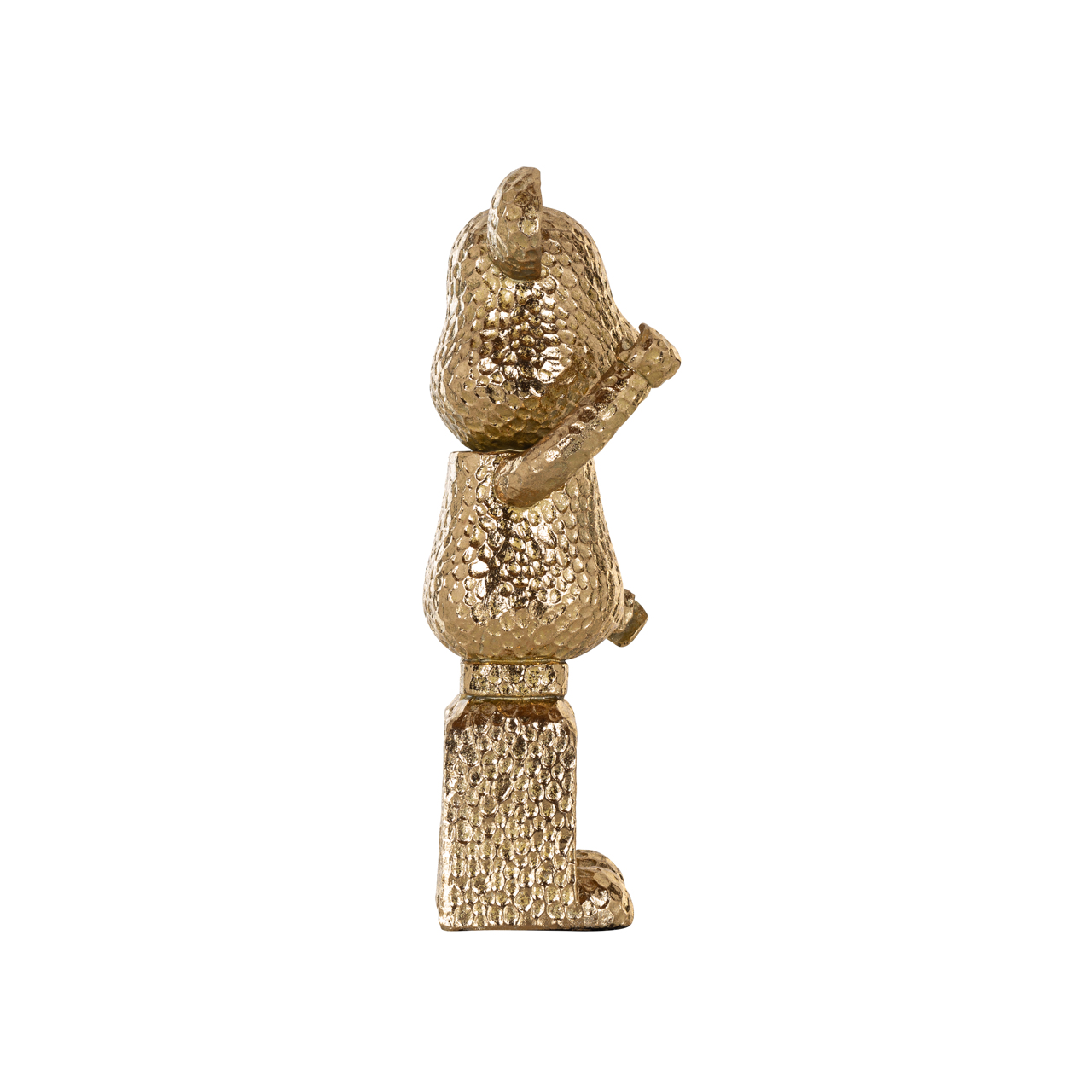 Dekoratives Objekt Bear gold standing (Polyresin) - Richmond Interiors