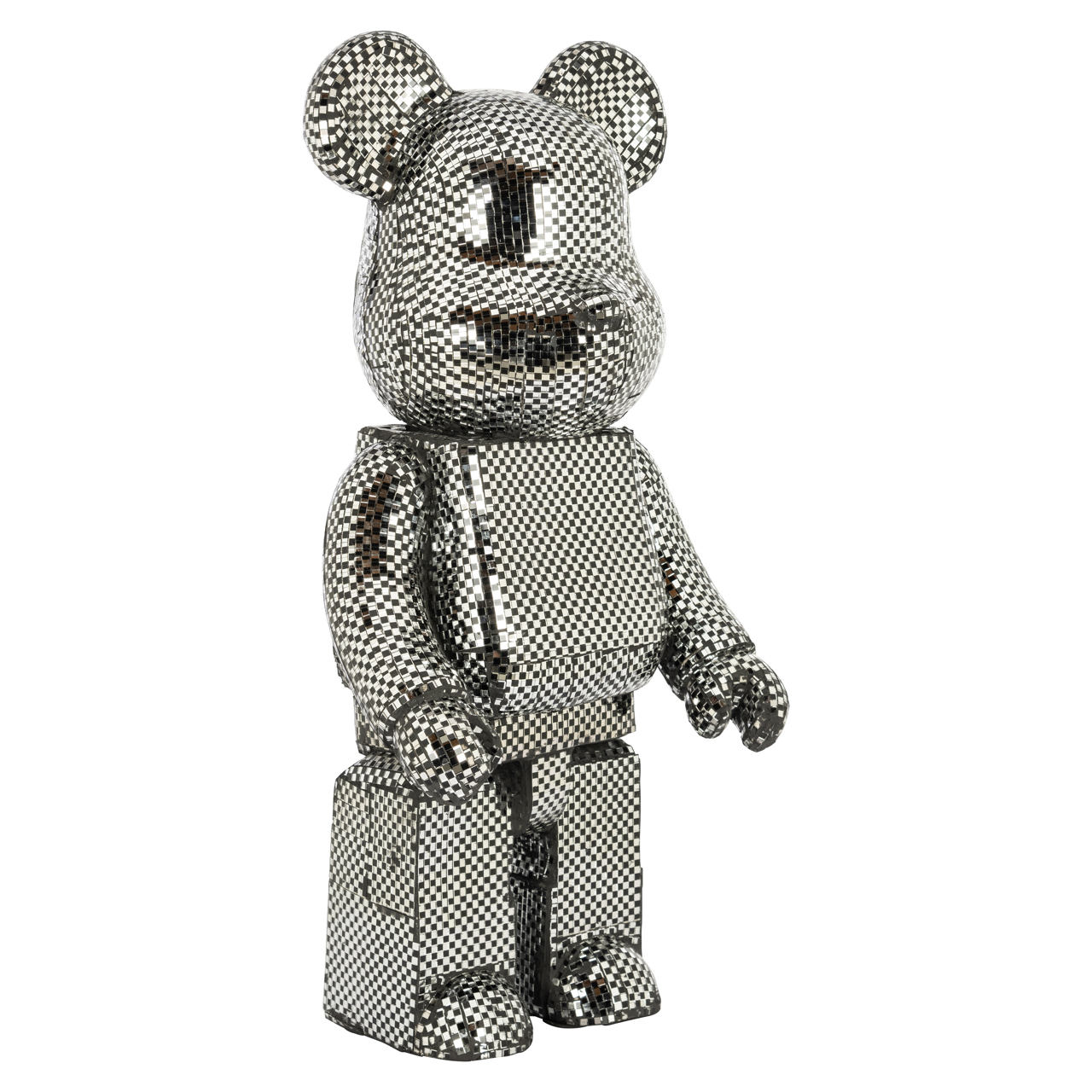 Dekoratives Objekt Bear silver small - Richmond Interiors